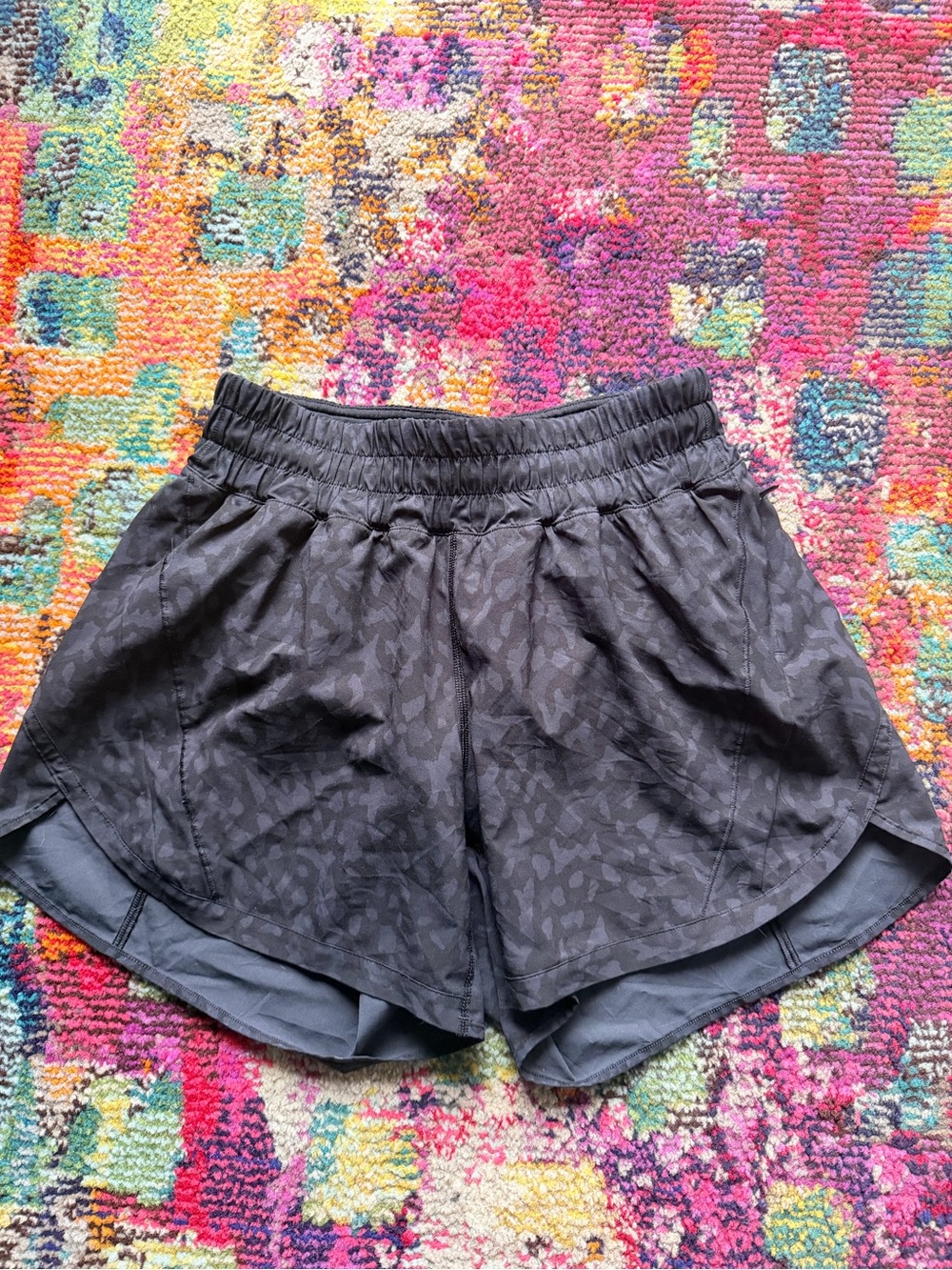 Lululemon Charcoal Athletic Shorts - Lightweight Running Shorts 4” inseam